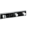 Hansgrohe RainSelect Ensemble de finition pour mitigeur thermostatique encastré de douche pour 2 fonctions avec support de douchette 45.6x90cm chrome SW157084
