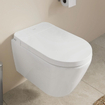 Duravit SensoWash D-Neo WC-douche compact sans bride à évacuation profonde 37.8x57.7cm avec abattant blanc SW962033