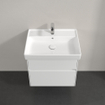 Villeroy & Boch Collaro meuble sous-lavabo - 60,4x54,6cm - 2 tiroirs Glossy white SW479543
