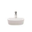 Crosswater Fontana Vasque à poser ronde - 40x11cm - avec trou de robinet - porcelaine - blanc SW487161