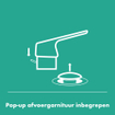 Hansgrohe Logis wastafelkraan 70 - met trekwaste - - met coolstart - mat zwart SW918326