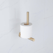FugaFlow Eccelente Porte-rouleau de réserve - Forme en T - Laiton brossé SW1450506