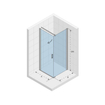 Riho Novik Z201 Douchecabine - 86x86x200cm - gepolijst aluminium SW412381