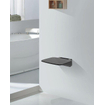 Xellanz Serva siège de douche rabattable noir SW484830
