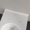 Villeroy & Boch O.novo Cuvette à chasse profonde - sans rebord de rinçage, suspendue au mur, avec DirectFlush, White Alpine SW889002