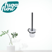 FugaFlow Eccelente Acces Toiletborstelhouder - rond - Mat Zwart - Black Friday - SW1123225