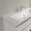 Villeroy & boch subway 3.0 lavabo de meuble 130x47x17cm rectangle 1 trou pour robinet sans trou de trop-plein blanc alpin gloss ceramic+ SW701543