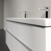 Villeroy & Boch Subway 3.0 meuble sous-lavabo - 127.2x57.9cm - 4 tiroirs Brilliant white SW641625