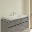 Villeroy & Boch Subway 2.0 lavabo plan de toilette - meulé 100x47cm - avec trou de robinet avec trop-plein blanc 1025014