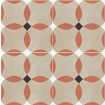 Ceralto Doppio Hue Carreau de sol - 20x20cm - 10.0mm - Midnight/tangerine SW361309