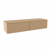 Mondiaz ALAN MODULE Wastafelonderkast - 140x45x30cm - 2 lades - push to open - Oro SW1015158