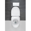 Geberit AquaClean Mera Classic – WC japonais avec extraction des odeurs, séchage à air chaud, douchette intime, abattant soft-close, plaque de recouvrement chromée brillante – Blanc brillant SW87550