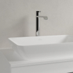Villeroy & Boch Venticello lavabo semi-encastré à poser - sans trou de robinetterie 55x36cm - avec trop-plein ceramic + blanc 1025159