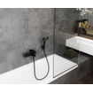 Hansgrohe vernis robinet de baignoire avec levier noir mat SW651290