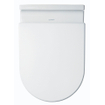 Duravit Starck 3 WC-zitting - 37x43.6x3.8cm - Kunststof - glans wit 0314994