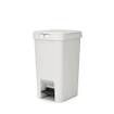 Brabantia StepUp Poubelle à pédale - 16 litres - gris clair SW1407139