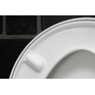 Duravit Starck 3 pack cuvette suspendue sans bride à chasse profonde abattant blanc SW70150