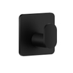 Smedbo Beslagboden Cube Porte-serviettes - 3x3x2cm - autocollant - acier inoxydable noir mat SW976061