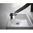 Hansgrohe Vernis Mitigeur lavabo 89 avec vidage noir mat SW651673
