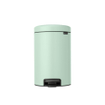 Brabantia NewIcon Pedaalemmer - 12 liter - kunststof binnenemmer - jade green SW1026502