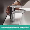 Hansgrohe Vernis Mitigeur lavabo 89 avec bonde chrome SW651624