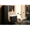 Hansgrohe Tecturis E Robinet lavabo - bouchon à ouverture par pression - bec de 15.8 cm - noir mat SW918665