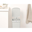 Brabantia StepUp Poubelle à pédale - 16 litres - gris clair SW1407139