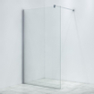 FugaFlow Eccelente Douche à l'italienne en verre - 120x200cm - verre clair - chrome SW1468432