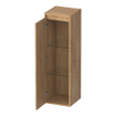 BRAUER Adore Wavy armoire haute - 120x35x35cm - 1 porte - sens d'ouverture à gauche - sans poignée - Forest Tan SW1198526