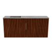 Mondiaz JOYA-DLUX Meuble de toilette 90cm - couleur Ruby - Vasque FAYE position Gauche Sans trou de robinet couleur Oza SW1425520