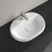 Villeroy & Boch Architectura Lavabo encastré - 600 x 450 x 170 mm - blanc Alpin brillant (blanc) - sans trop-plein - non poli SW762329