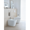 Duravit HappyD 2 cuvette WC à poser à chasse profonde back to wall 36.5x57cm incl. fixation évacuation horizontale blanc SW54349