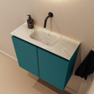 MONDIAZ TURE-DLUX Meuble toilette - 60cm - Smag - EDEN - vasque Ostra - position centrale - sans trou de robinet SW1105058