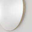 Miroir Haceka Deco - 80x80cm - rond - or brossé SW1102383