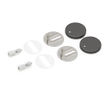 QeramiQ Parte Bevestigingsset - voor toiletzitting QeramiQ Dely (Swirl) - gunmetal SW1444070