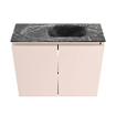 MONDIAZ TURE-DLUX Meuble de toilettes 60cm Rosee. Lavabo EDEN Lava position droite. Avec 1 trou de robinet. SW1103965