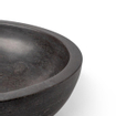 Wiesbaden Raw vasque à poser ronde 40x12 cm pierre dure adoucie SW95993