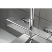 Hansgrohe Croma E280 showerpipe: m. badkraan thermostatisch m. 1jet hoofddouche m. 3jet handdouche multi en doucheslang 160cm chroom SW297546