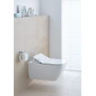 Duravit Karree porte-rouleau de WC avec clapet chromé SW55120