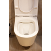 QeramiQ Dely WC suspendu à fond creux Rimless 36.3x51.7cm avec abattant softclose Blanc mat SW543432