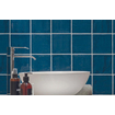 Terravito Viondo carreau mural - 13x13cm - 10mm - Carré - Bleu marine Brillant SW542671