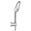 GROHE Precision Feel Thermostatische Badkraan - 31.3cm - Vitalio Joy Badset - ronde handdouche - 3 straalsoorten - met houder - chroom SW1565458
