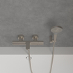 Villeroy & Boch Verve Showers Douchette avec trois positions de jet Rond - Nickel brossé mat (inox) SW974355