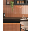 Terravito Ornato Keramische wand - 10x30.5cm - 8.6mm - Terra SW1406902