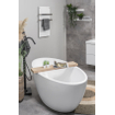 Eurom Sani 400 Comfort Panneau infrarouge salle de bains 83.5x48.1cm Wifi 400watt Verre Blanc SW481878
