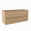 Mondiaz HAY wastafelonderkast - 110x40x50cm - 2 lades - uitsparing links - softclose - Oro SW1015902