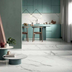 Ceralto Carraro Vein Vloertegel - 59.6x119.4cm - 8.5mm - gerectificeerd - Statuario light SW787188