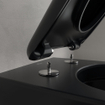 Villeroy & Boch Antao Diepspoelcloset - zonder spoelrand - wandhangend - met TwistFlush - Pure Black CeramicPlus SW917841