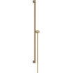 Hansgrohe Unica glijstang 90cm doucheslang 160cm brushed bronze SW918155