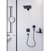 Hansgrohe Addstoris Porte-verre mural avec verre noir mat SW651218